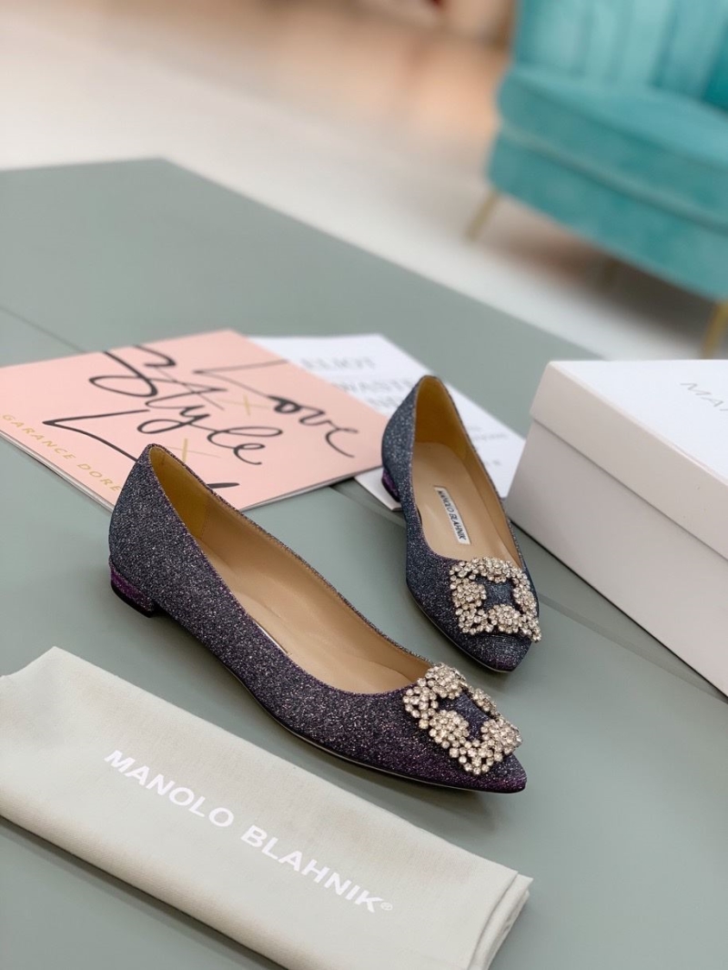 Manolo Blahnik flat shoes